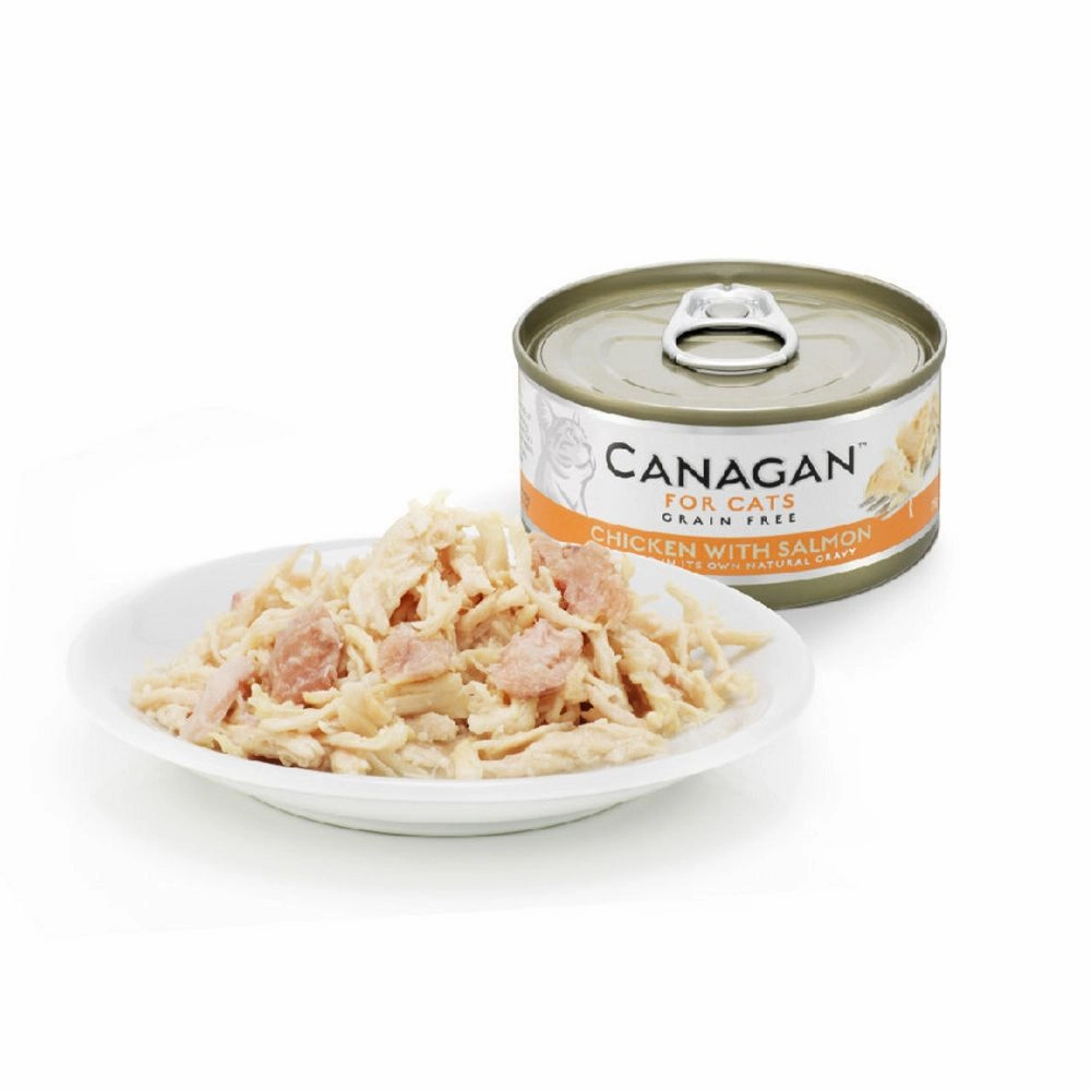 Grain Free Chicken With Salmon Cat Can