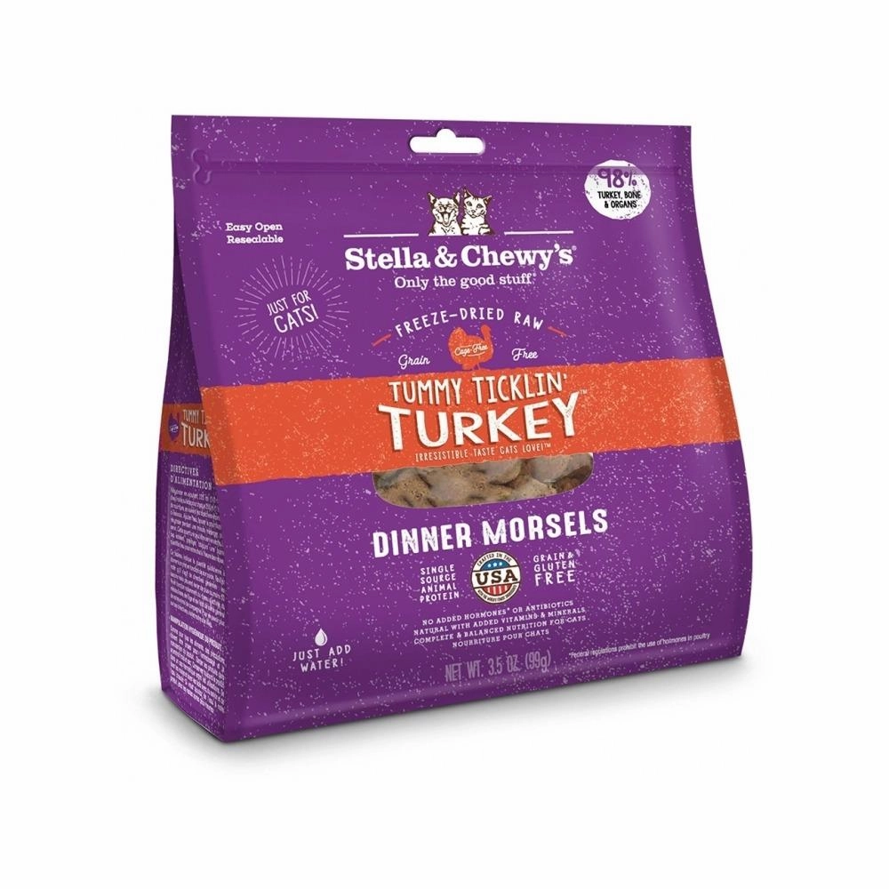 Grain Free Freeze Dried Turkey Dinner Morsels Cat Food