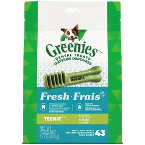 Greenies Fresh Teenie Adult Dog Dental Treats, 12oz