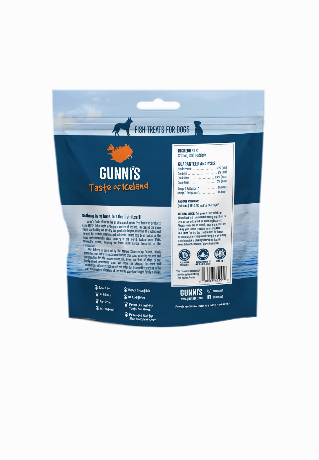 Gunni's Salmon Baby Bites Treats for Dogs