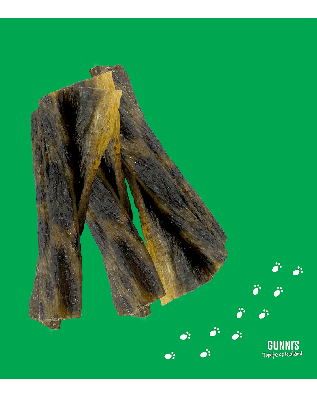 Gunni's Wolffish Skin Shorties Treats for Dogs