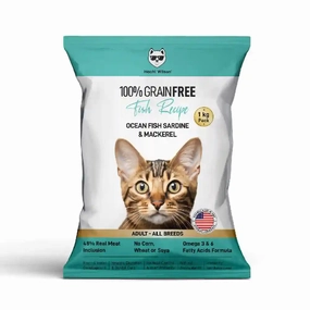 Hachi Wilson Grain Free Ocean Fish Sardine & Mackerel Adult Cat Dry Food