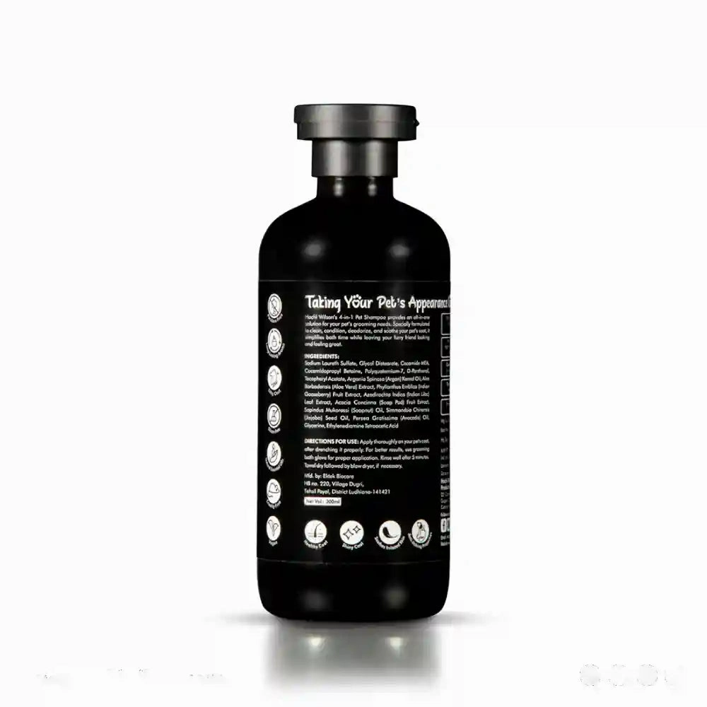 Hachi Wilson Premium 4 in 1 Shampoo for Dogs and Cats