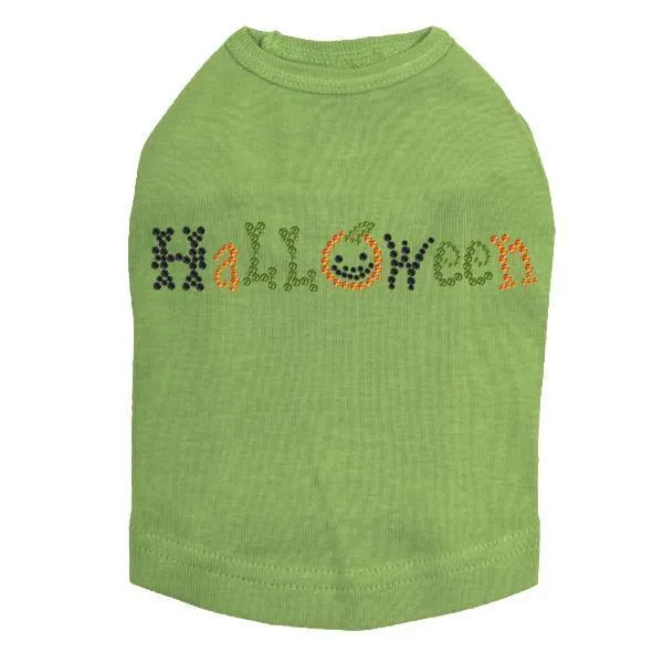 Halloween Rhinestone Dog Tank