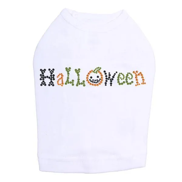 Halloween Rhinestone Dog Tank