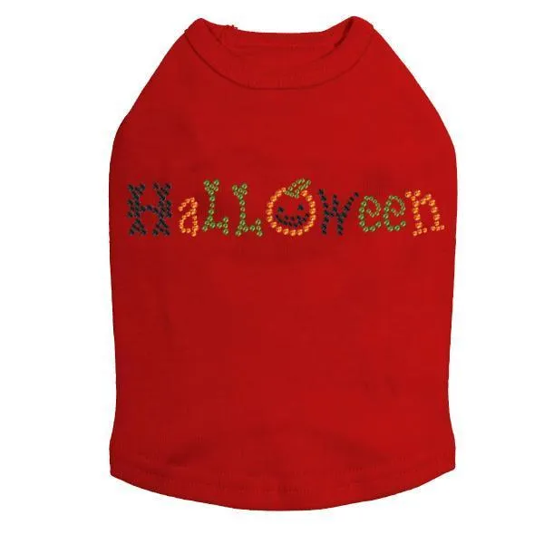 Halloween Rhinestone Dog Tank