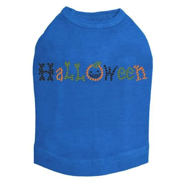 Halloween Rhinestone Dog Tank