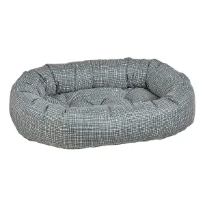 Hampton Micro Jacquard Donut Dog Bed