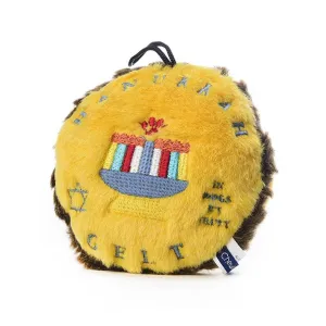 Hannukah Gelt Dog Toy