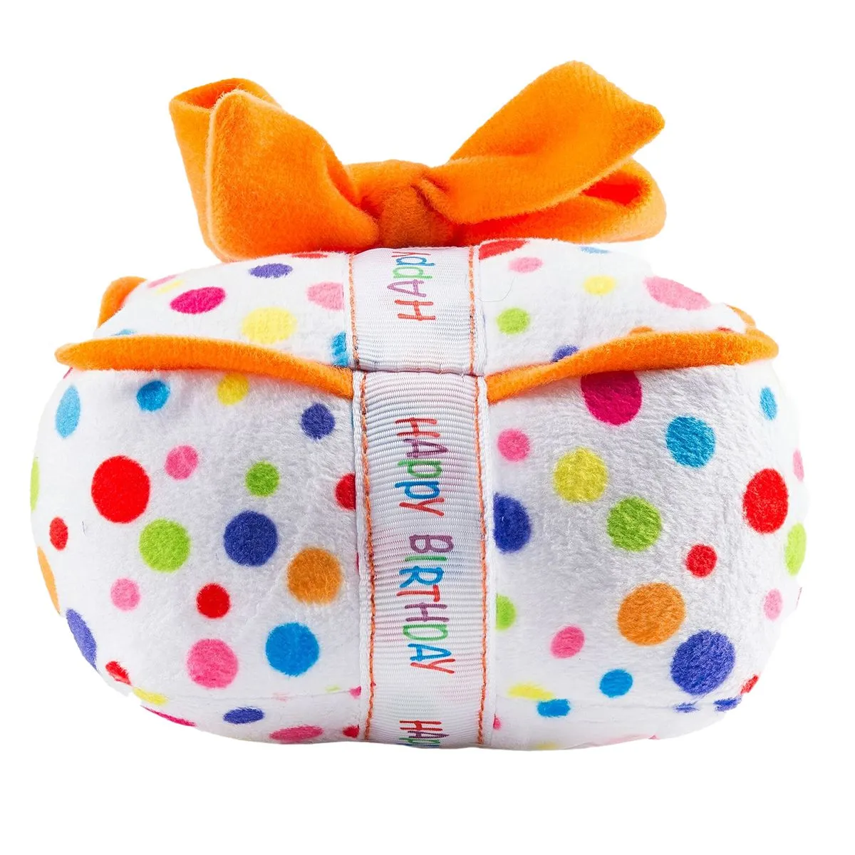 Happy Birthday Gift Box Dog Toy