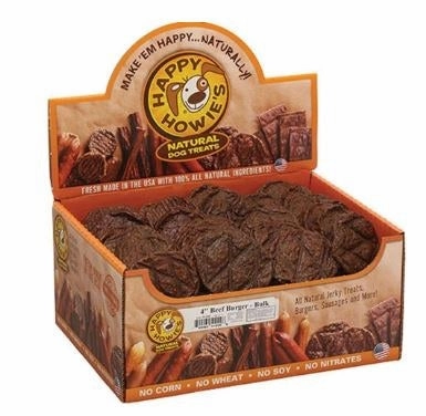 Happy Howie's Beef Burger for Dogs