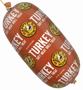 Happy Howie's Turkey Meat Roll Soft Dog Treat