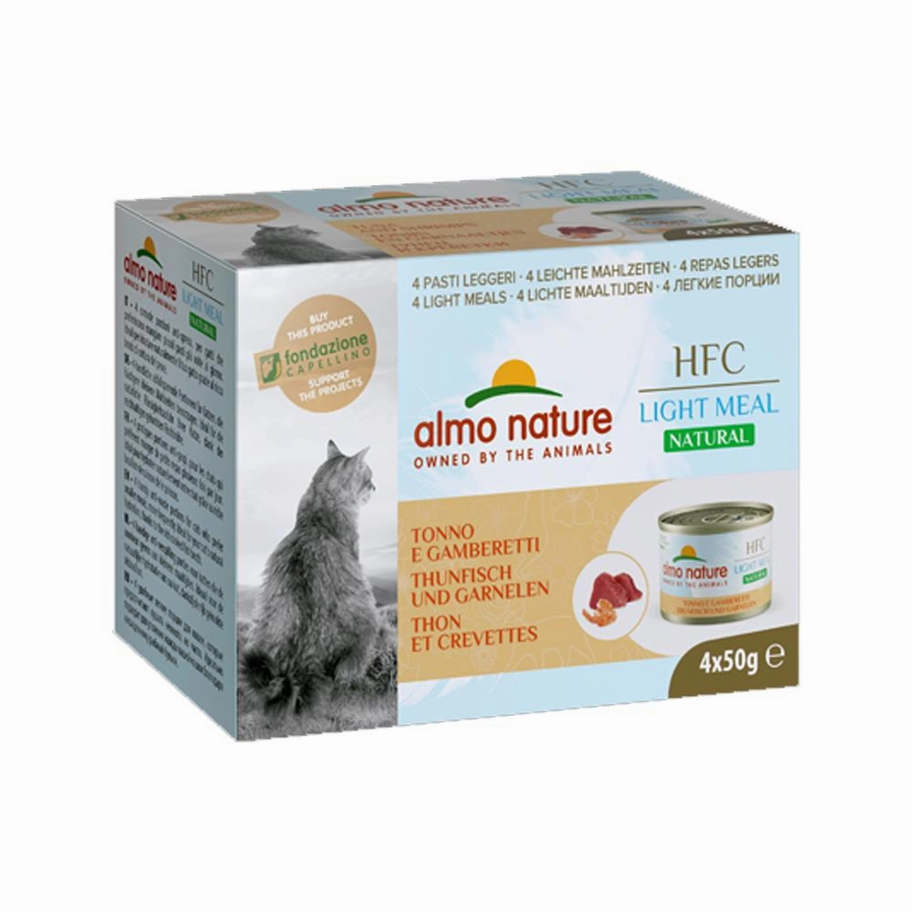 HFC Light Meal Tuna & Shrimp Cat Can