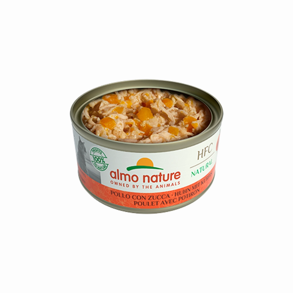 HFC Natural Chicken with Pumpkin Cat Can