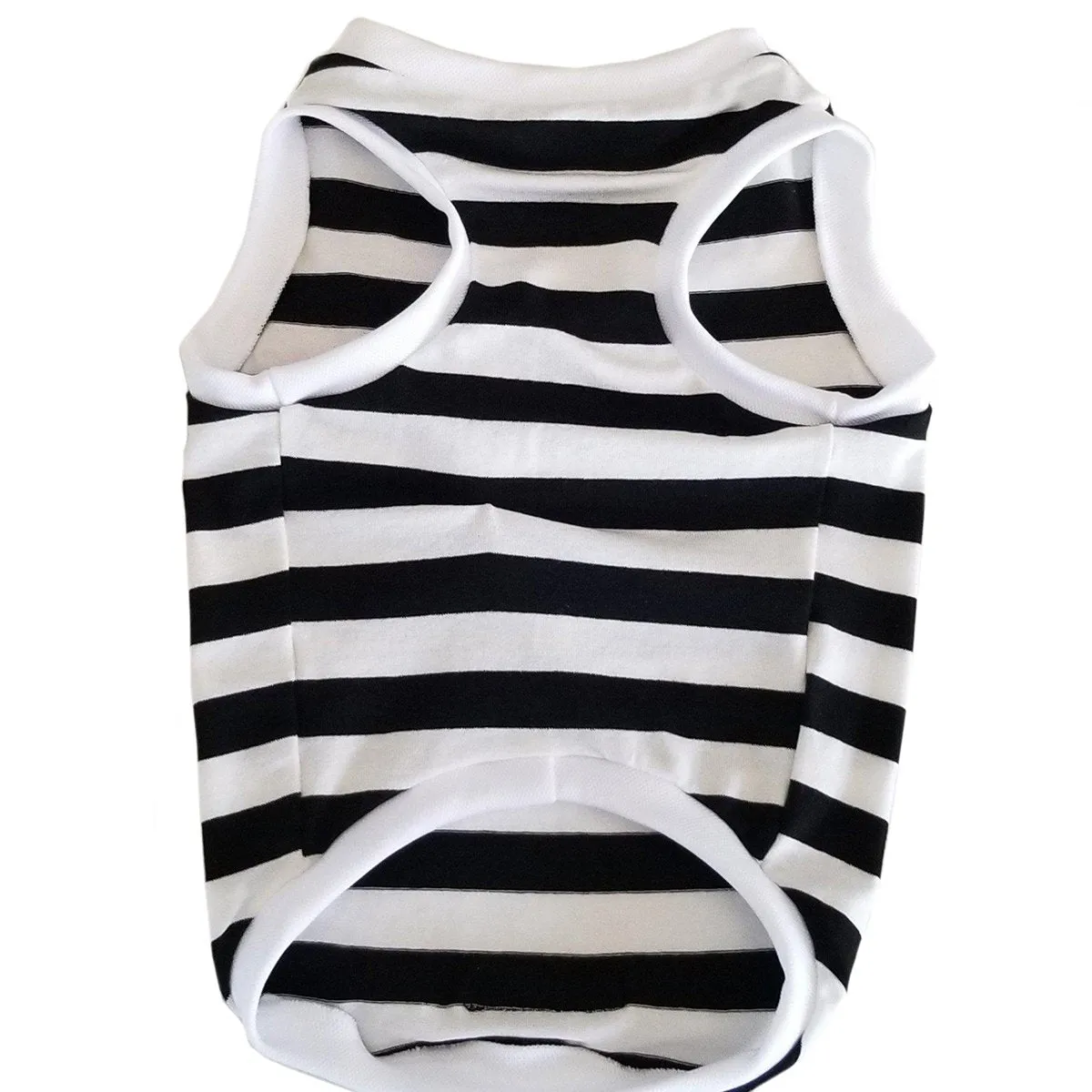 Hibiscus Stripe Dog Tank
