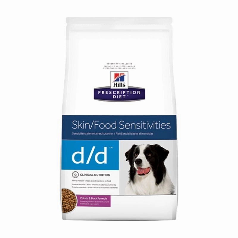 Hill's Prescription Diet - Canine d/d Skin Sensitivities "Potato & Duck" 8lbs