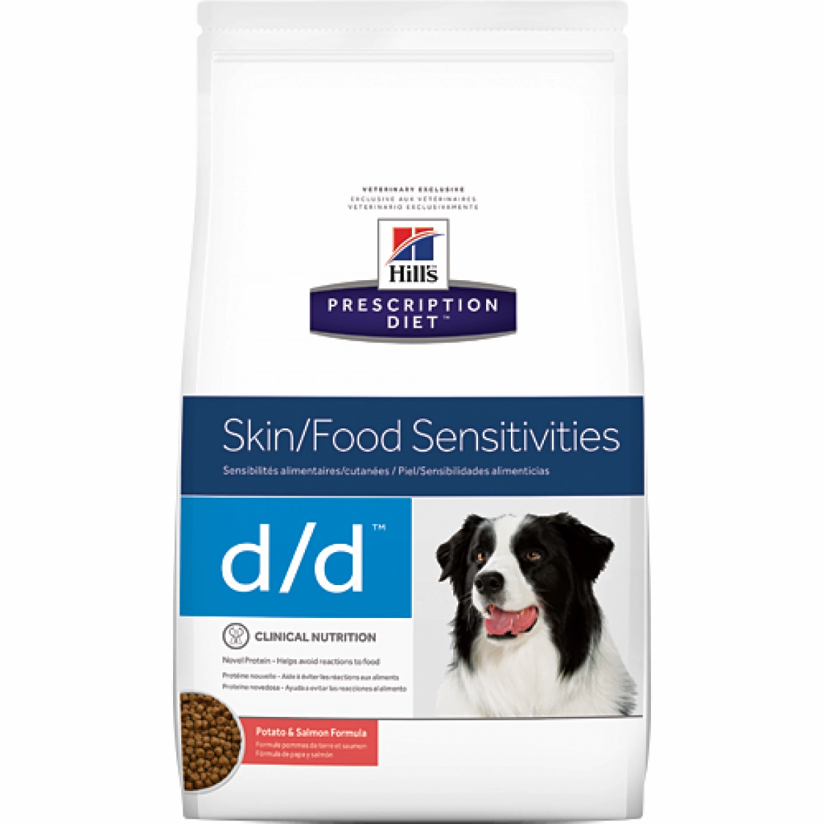 Hill's Prescription Diet - Canine d/d Skin Sensitivities "Potato & Salmon" 8lbs