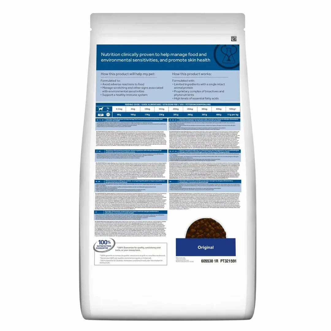 Hill's Prescription Diet - Canine Derm Complete Original Bite 14.3lb