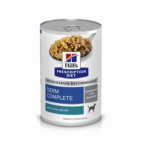 Hill's Prescription Diet - Canine Derm Complete Rice & Egg Recipe Canned 13oz
