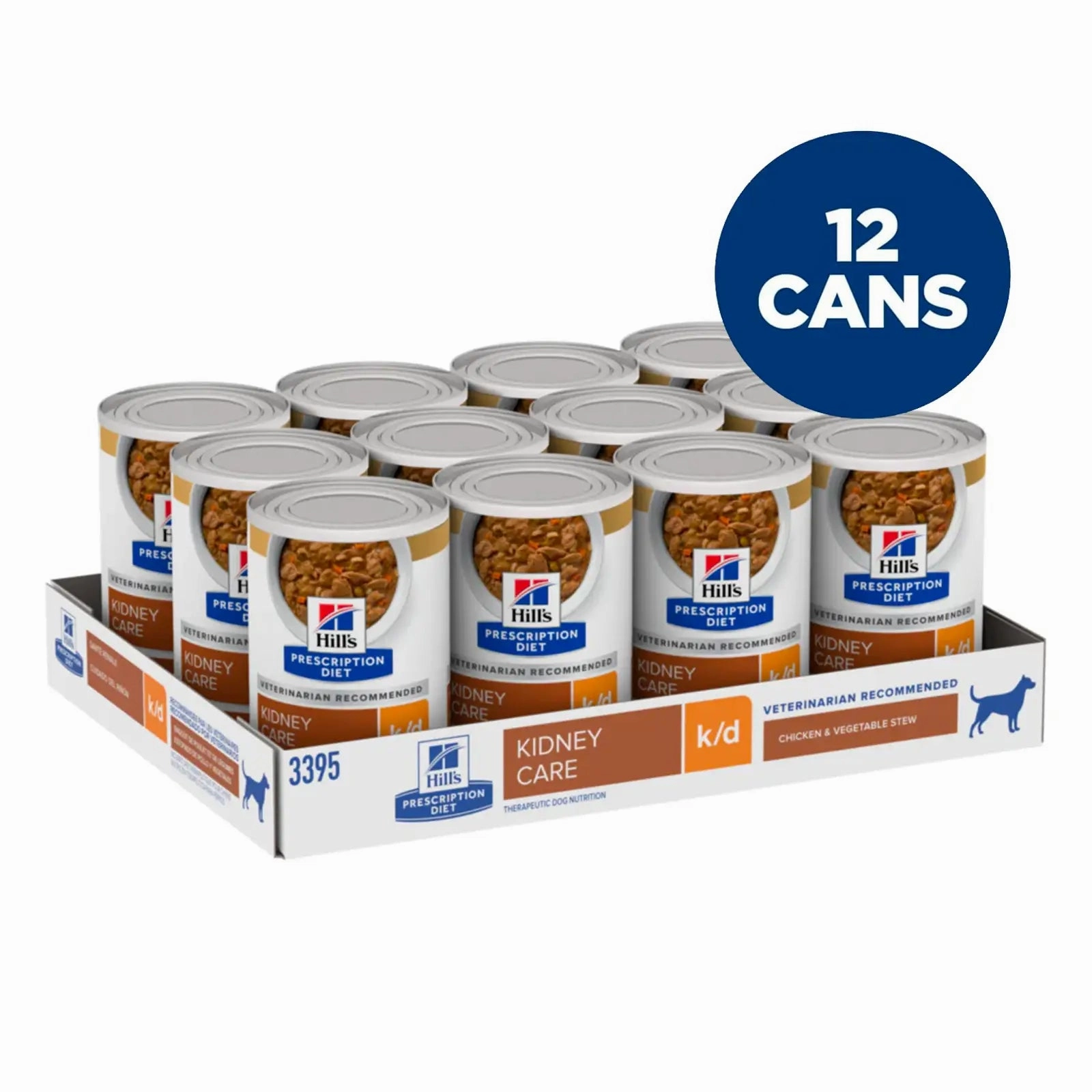 Hill's Prescription Diet - Canine k/d Kidney Care Chicken & Vegetable Stew 12.5oz