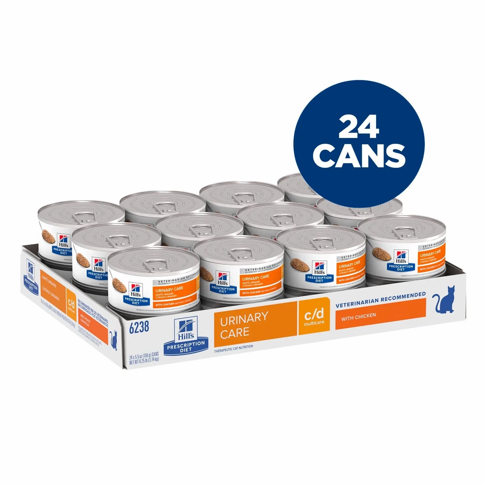 Hill's Prescription Diet - Feline c/d Multi Urinary Care Chicken Canned 5.5oz