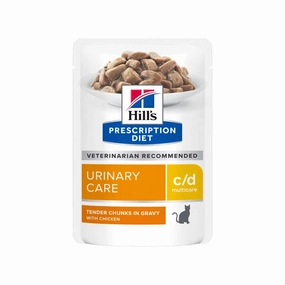 Hill's Prescription Diet - Feline c/d Multi Urinary Care Pouch with "Chicken" 85g