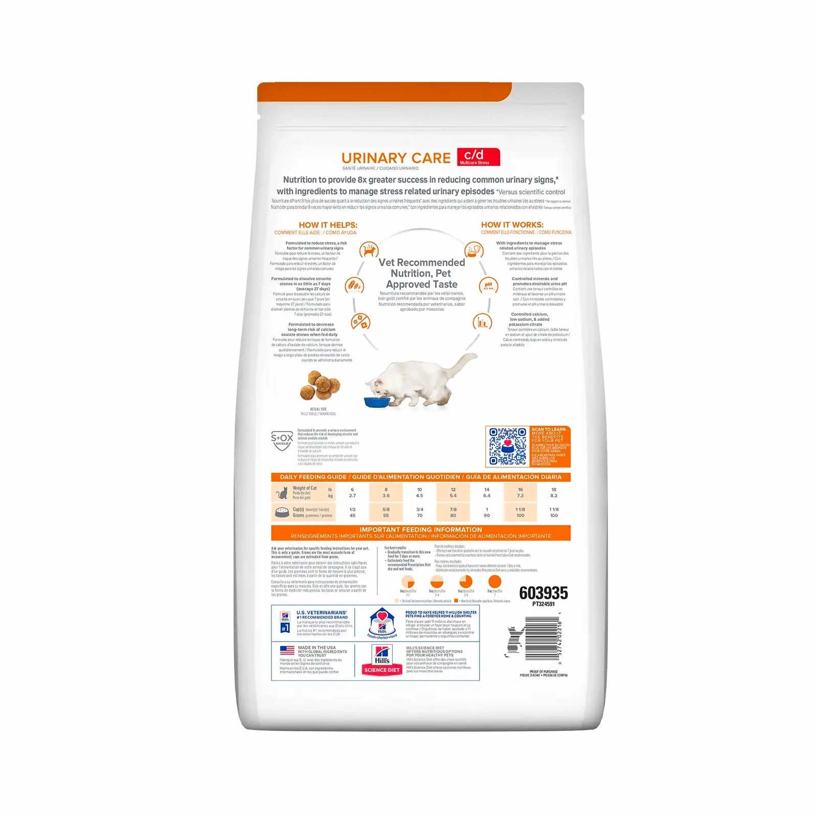 Hill's Prescription Diet - Feline c/d Multicare "Stress"