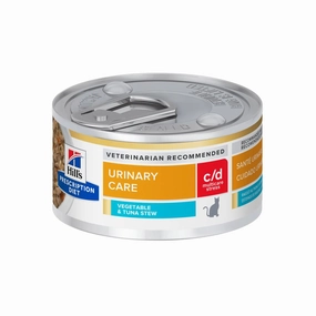 Hill's Prescription Diet - Feline c/d Multicare "Stress" Tuna & Vegetable Stew - 2.9oz