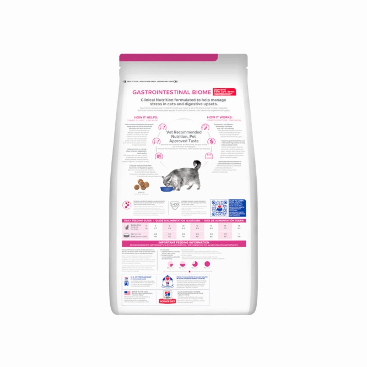 Hill's Prescription Diet - Feline Gastrointestinal Biome Stress