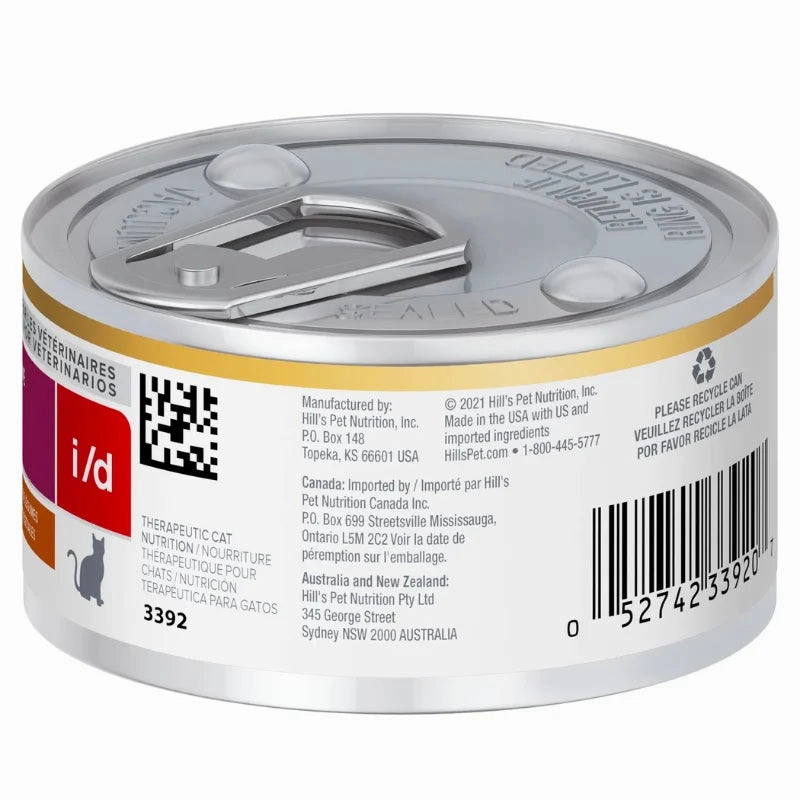Hill's Prescription Diet - Feline i/d Digestive Care Chicken & Vegetable Stew 2.9oz