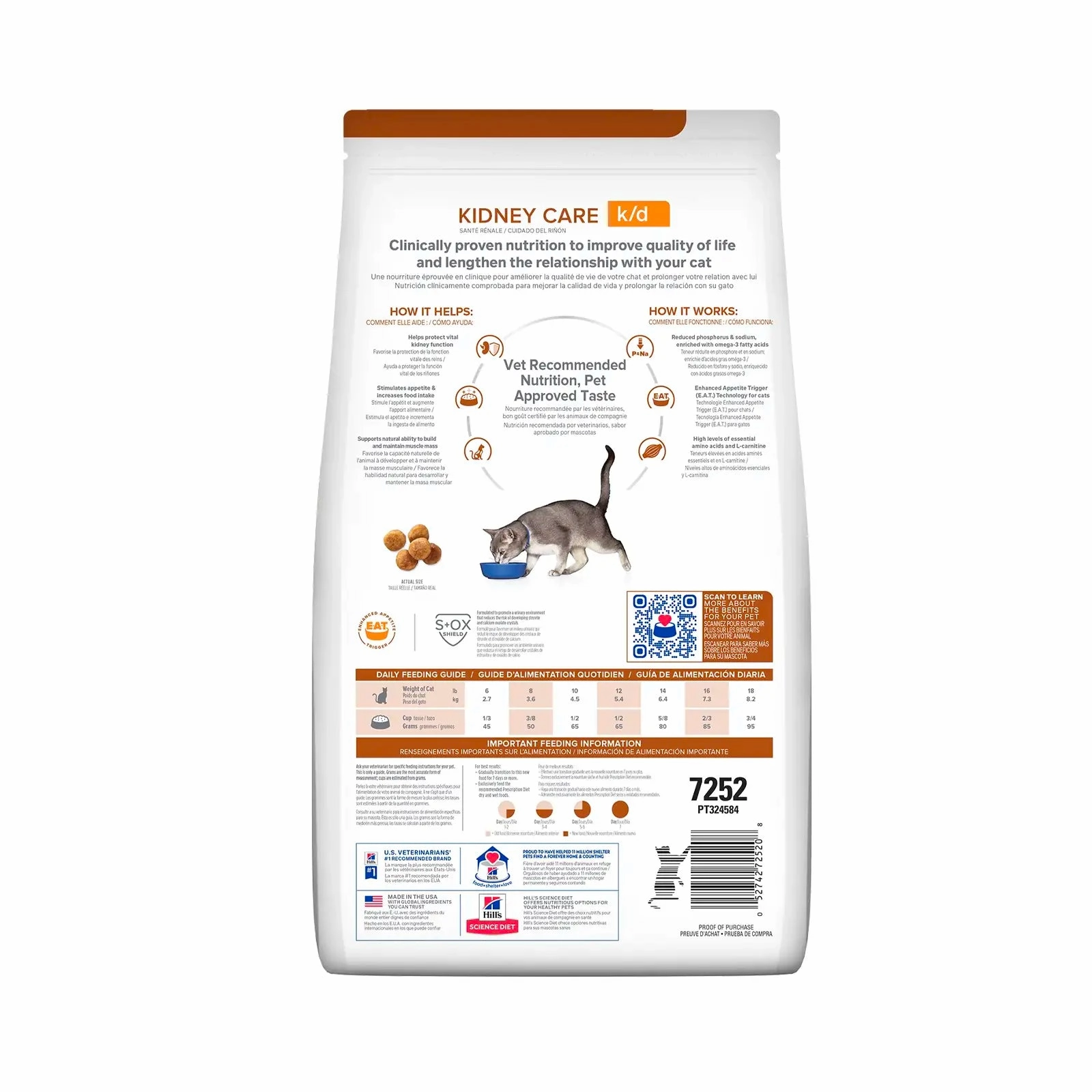 Hill's Prescription Diet - Feline k/d Kidney Care