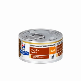 Hill's Prescription Diet - Feline k/d Kidney Care Vegetable & Chicken Stew 2.9oz