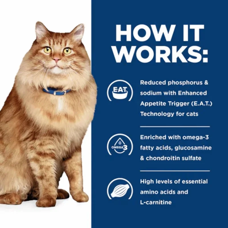 Hill's Prescription Diet - Feline k/d Plus (Kidney & Mobility) 6.35lbs