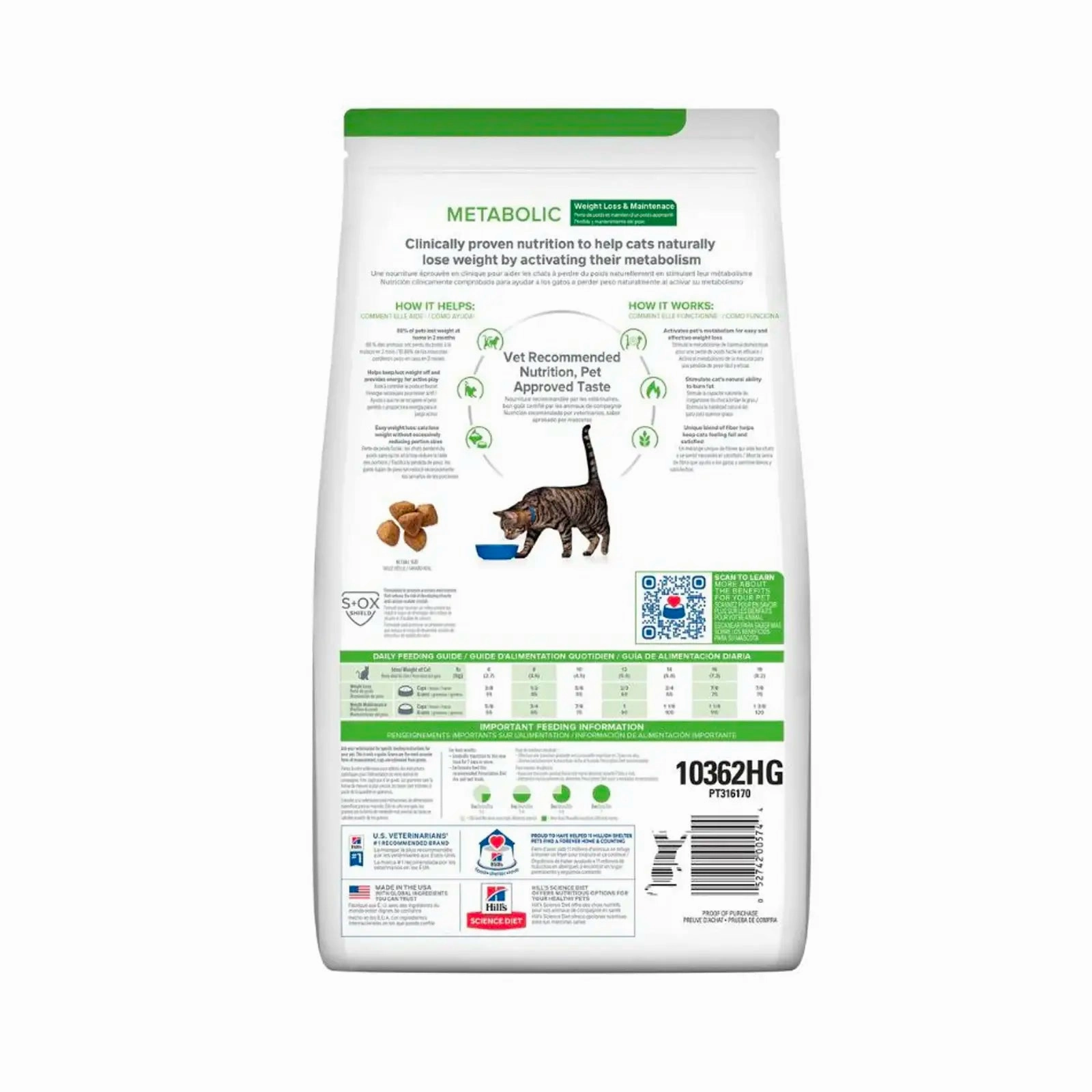Hill's Prescription Diet - Feline Metabolic Weight Management