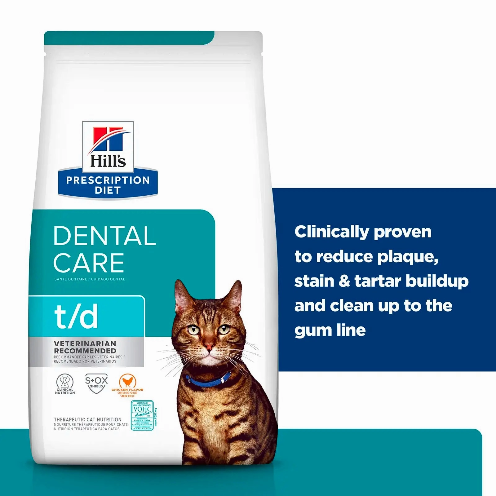 Hill's Prescription Diet - Feline t/d Dental Care