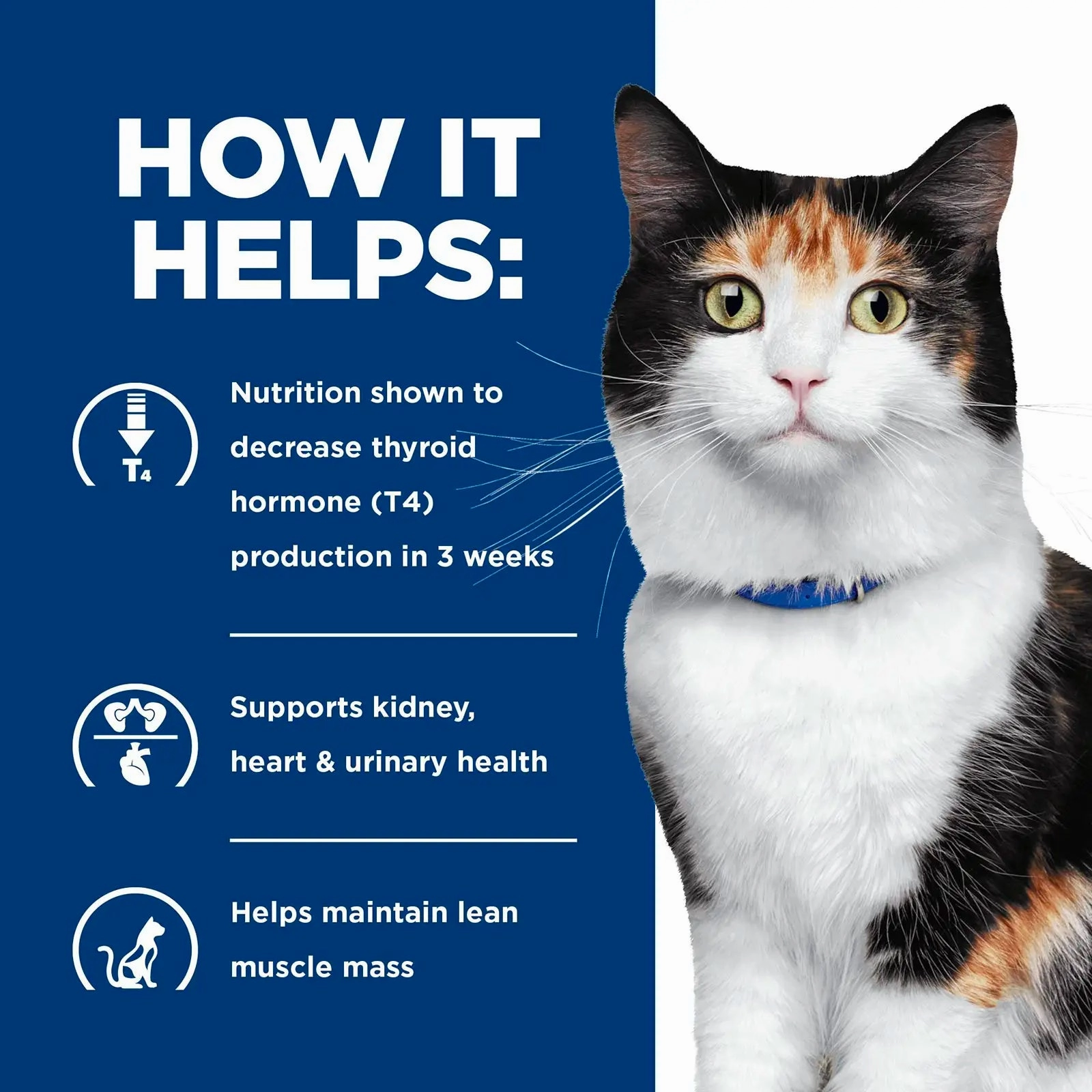 Hill's Prescription Diet - Feline y/d Thyroid Care 4lbs