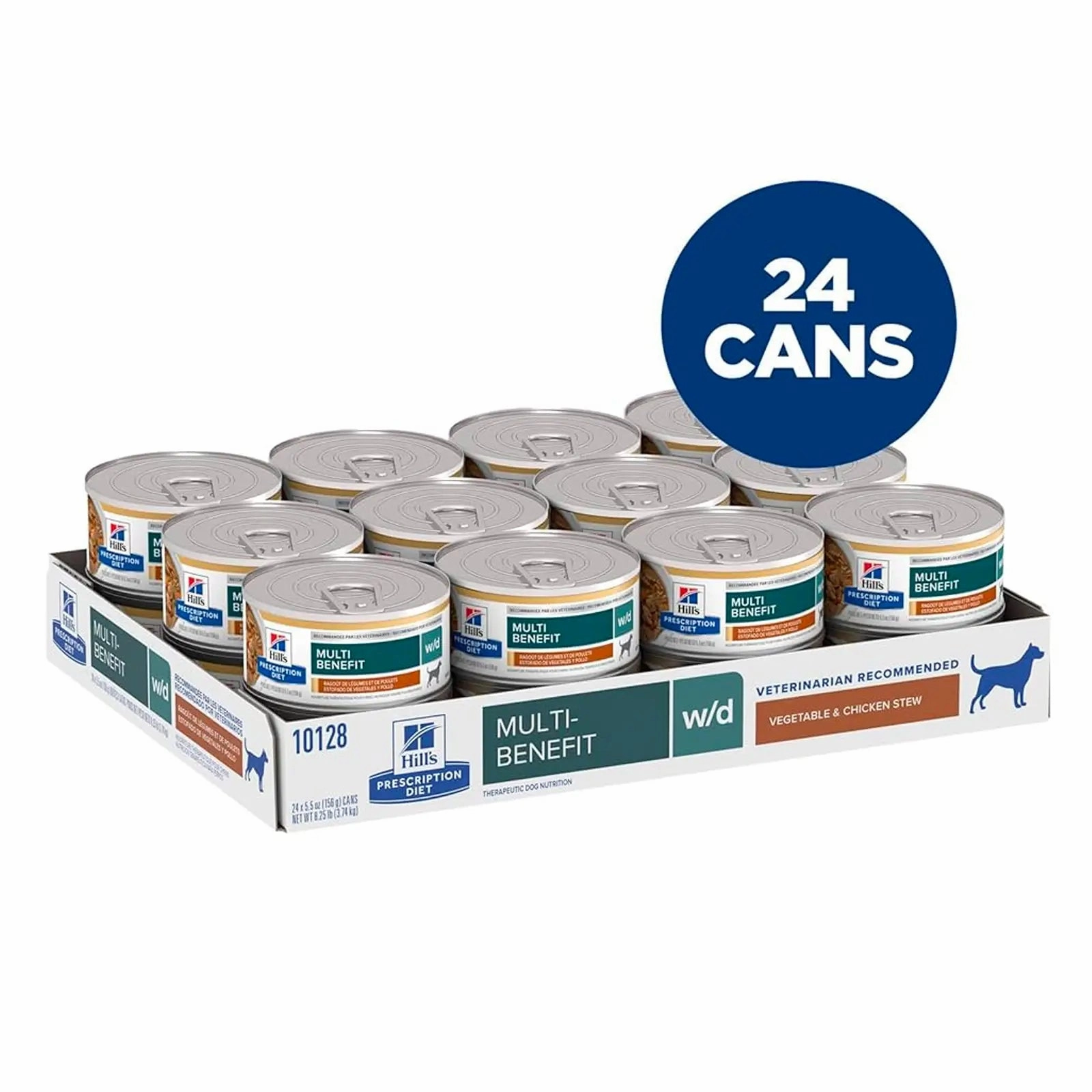 Hill's Prescription Diet Canine w/d Multi-Benefit Vegetable & Chicken Stew 5.5oz
