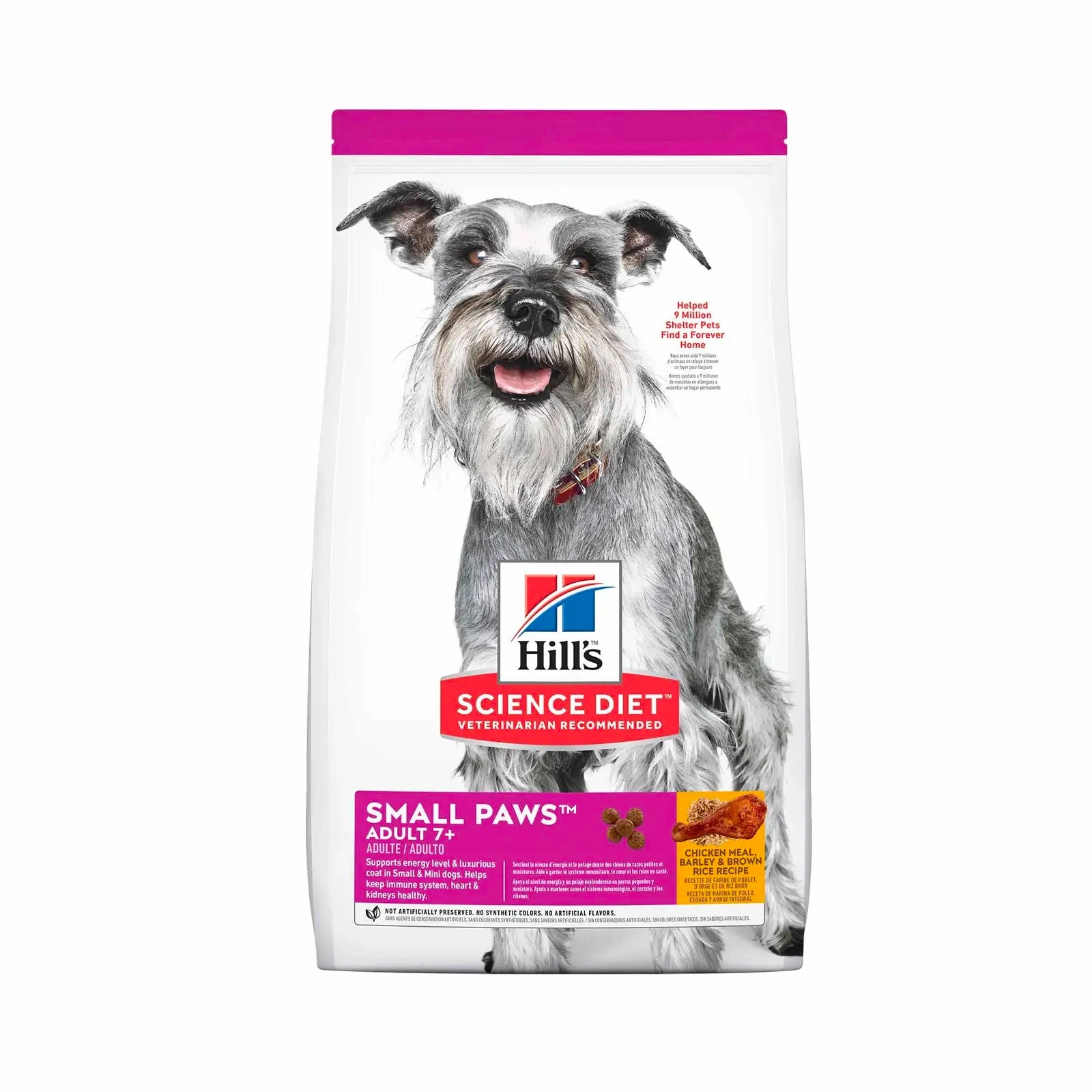 Hill's Science Diet - 7  Small Paws Chicken Meal, Barley & Brown Rice