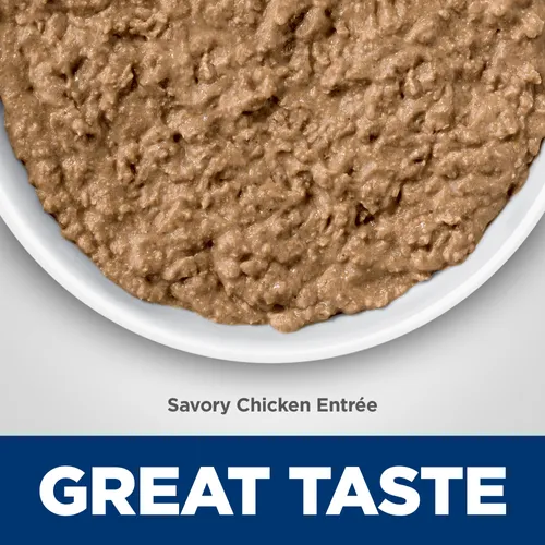 Hill's Science Diet Adult Urinary Hairball Control Savory Chicken Entre 2.9oz