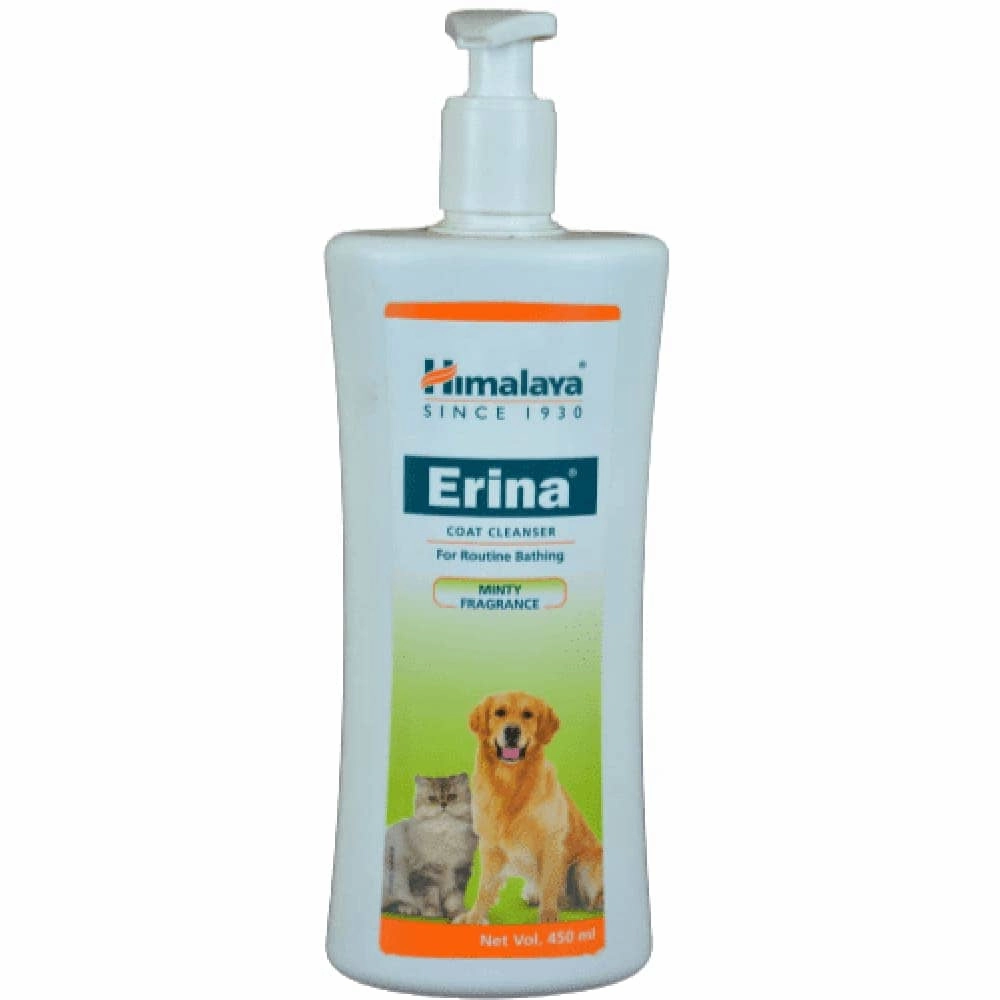 Himalaya Erina Coat Cleanser Shampoo for Dogs and Cats