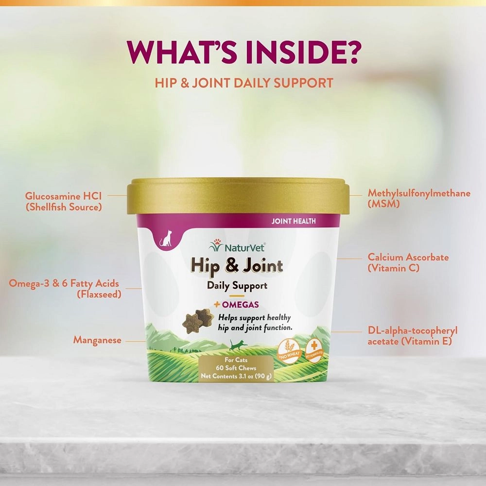 Hip & Joint Plus Omega Cat Soft Chews