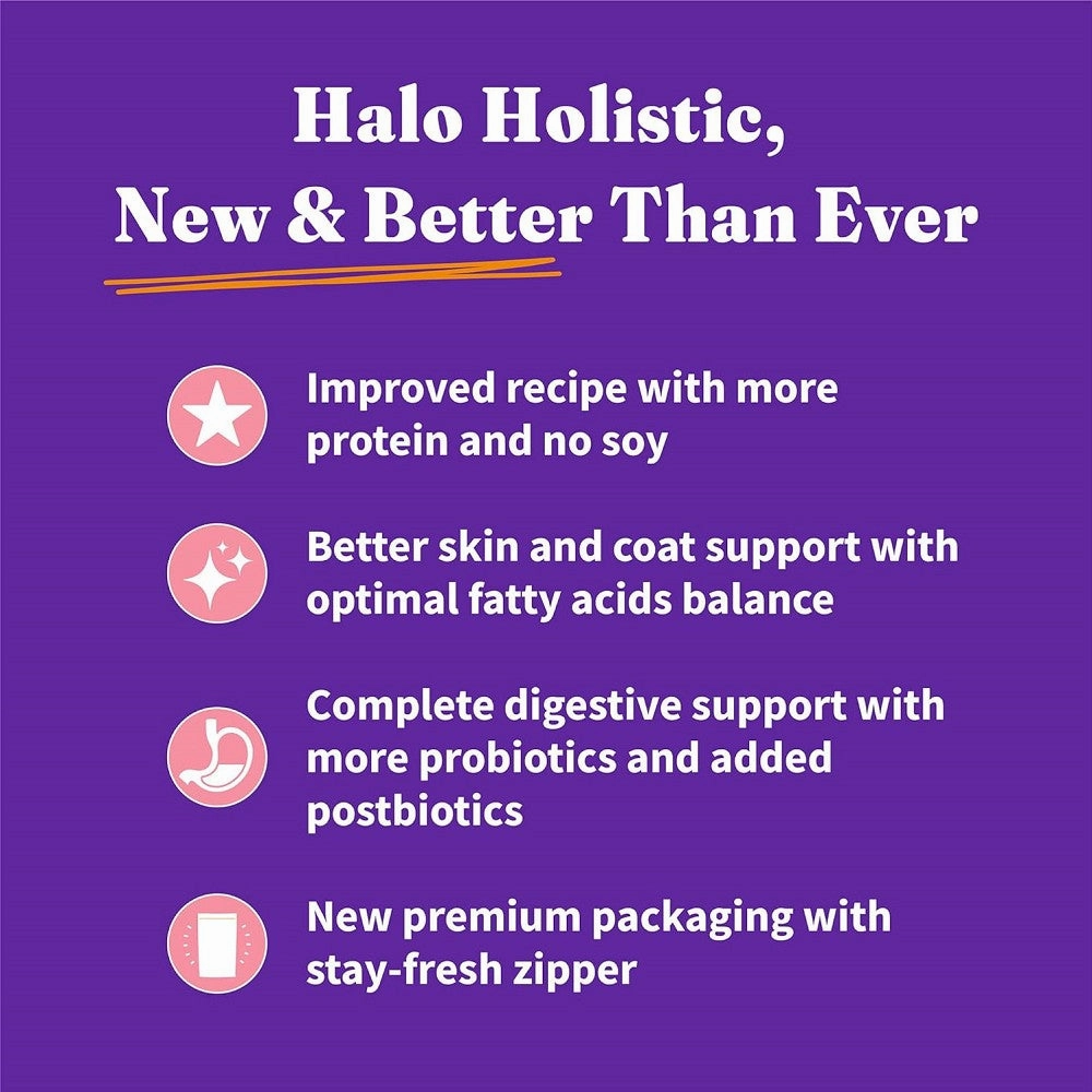 Holistic Healthy Grains Wild-Caught Salmon and Whitefish Recipe Dog Dry Food