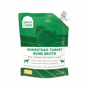 Homestead Turkey Bone Broth Dog Pouch