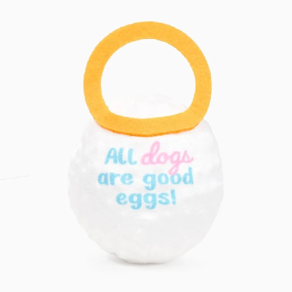 Hoppin' Easter  Good Egg Dog Plush Toy