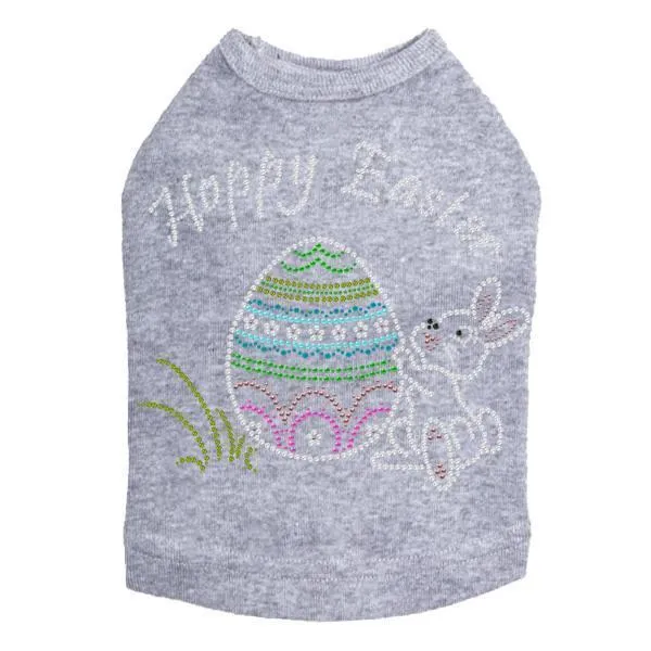 Hoppy Easter Rhinestone Dog Tank