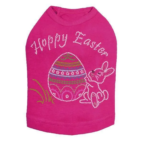 Hoppy Easter Rhinestone Dog Tank