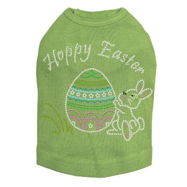 Hoppy Easter Rhinestone Dog Tank