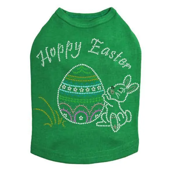 Hoppy Easter Rhinestone Dog Tank