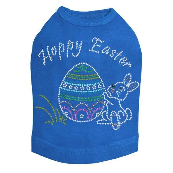 Hoppy Easter Rhinestone Dog Tank