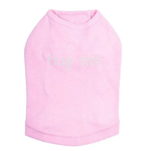 Hug Me Rhinestone Dog Tank